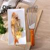 Heat-resistant Hollow Structure Stainless Steel Spatula Practical Fan Shaped Cooking Shovel Cooking Tool