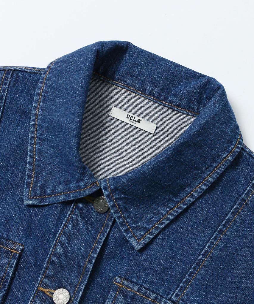 Ucla Women'S Basic Denim Jacket [Indigo] (Uc2Dj50)