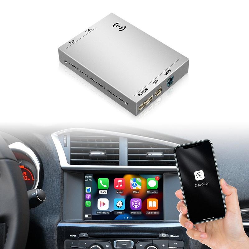 Wireless Carplay Android Auto Module for Peugeot Citroën SMEG MRN Picasso C4 C5 DS4 DS3 308 508 208 3008 Mirror LinK