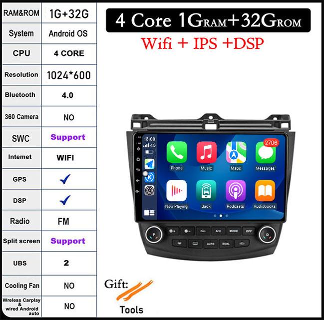 

9-дюймовый для Honda Accord 7 2003-2007 DSP/экран автомобильный радиоприемник мультимедиа видеоплеер навигация GPS стерео автомобильное головное устройство BT