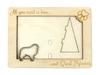 Pyrenean Mountain Dog, Great Pyrenees, Pyrenean Shepherd - Photo Frame, Engraved Wooden Frame, a Lovely Gadget for the Dog Lover by