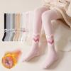 Thicken Fluffy Over Calf Knee High Socks Super Soft Warm Floor Coral Fleece Stockings