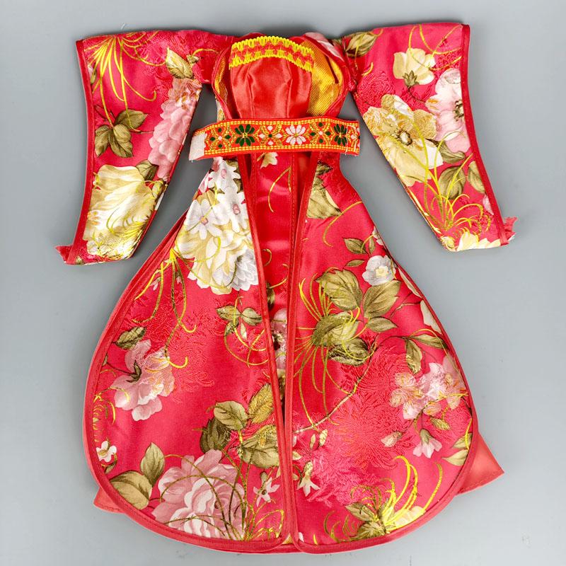 Cosplay Dress For Barbie Dolls 1/6 Traditional Chinese Ancient Beauty Costume Clothes Party Evening Dresses For Barbie Kids Toys