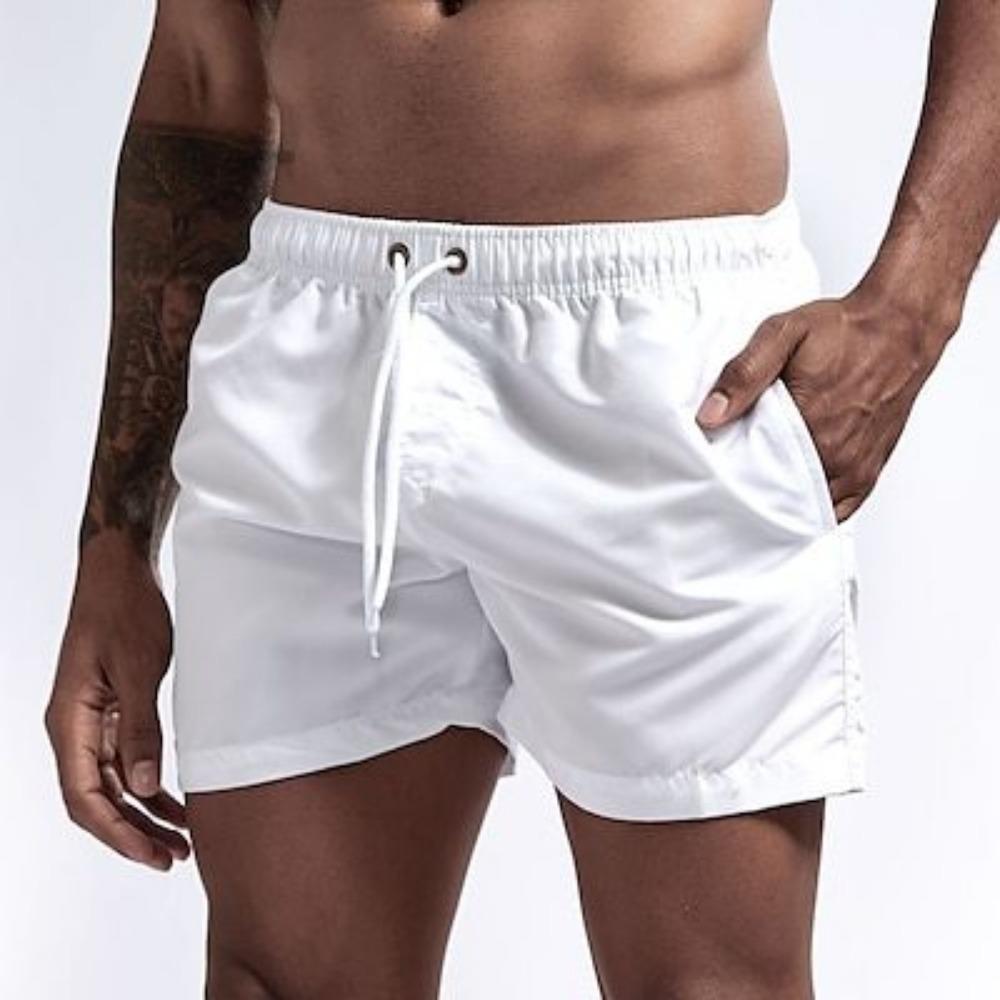 

Summer Men s Quick Dry Breathable Swimming Trunks with Pockets Beach Surfing Shorts 3XL