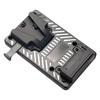 Universal V Lock Mount Plate For Camera LED Lights Quick Release Bracket for Various Photography Equipment Aluminum