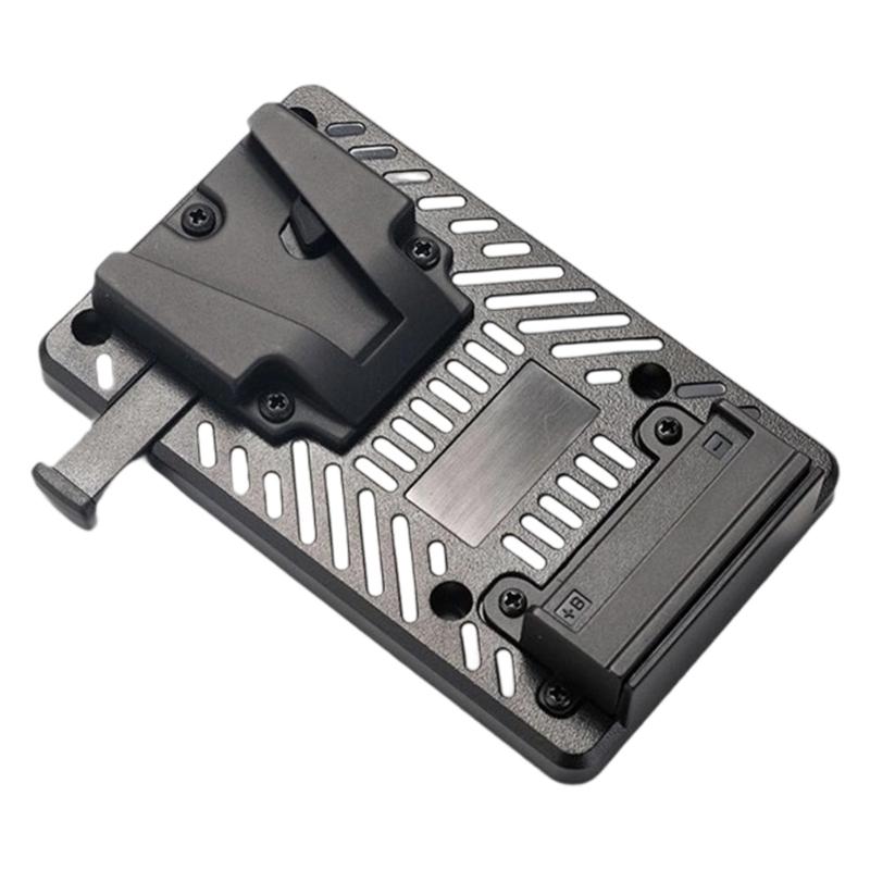 Universal V Lock Mount Plate For Camera LED Lights Quick Release Bracket for Various Photography Equipment Aluminum