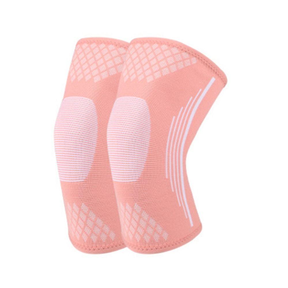 

Розовый наколенник полиэстер нейлон поддержка лодыжки спортивный защитный браслет унисекс M-Knee Pad