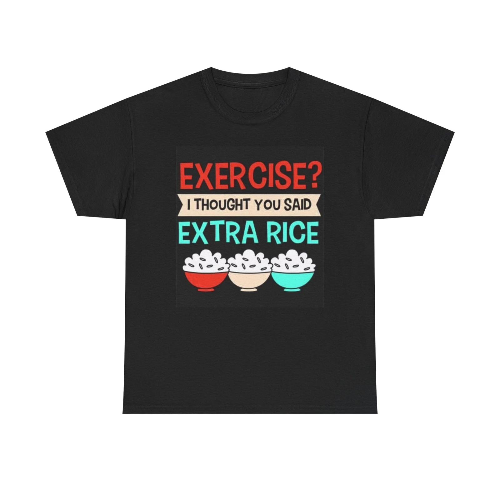 Men s and Women s T-shirts Exercise Funny Graphic XXXL