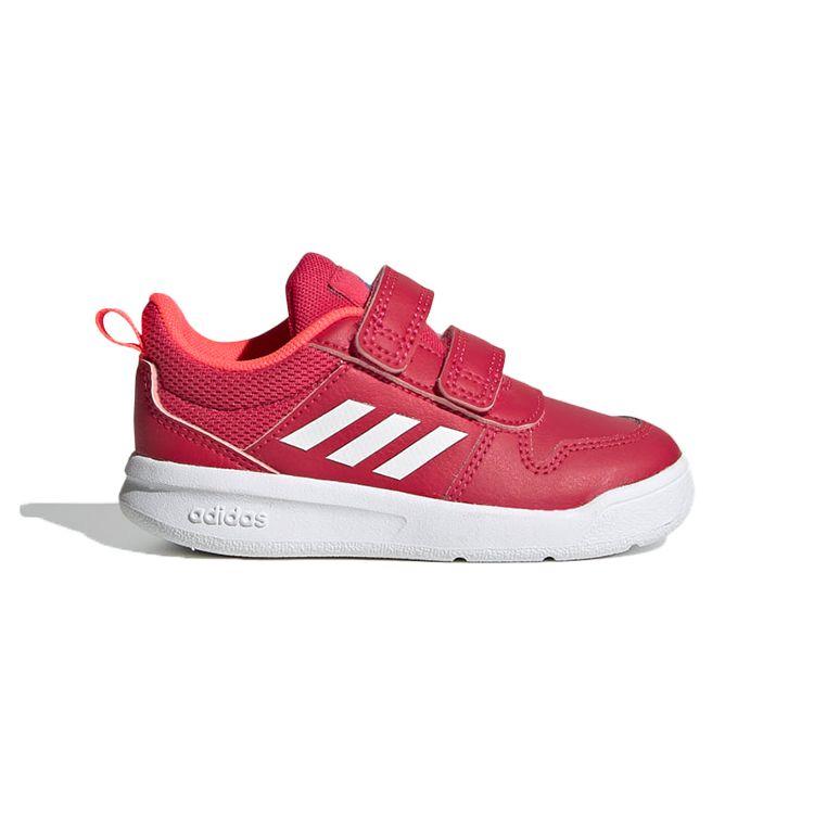 Adidas Neo Tensaur Round Head Comfortable Breathable Low Top Walking Shoes Baby Shoes Red FW4003