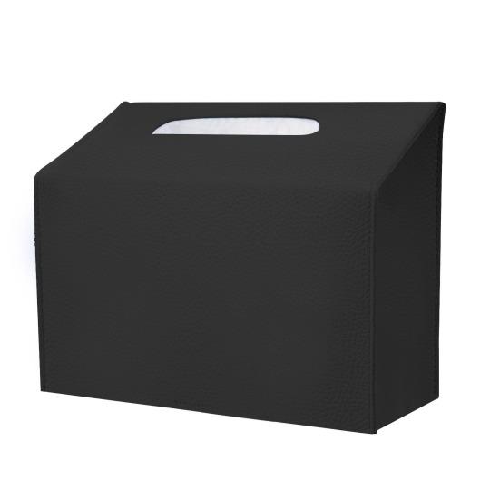 

Yousheng одноразовый чехол для коробки для полотенец для рук, однотонный дизайн, водонепроницаемый, легко моется, держатель для коробки для салфеток для ванной чёрный