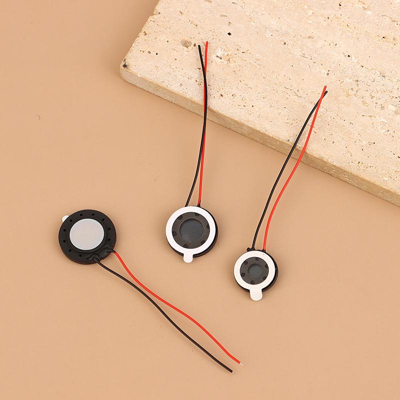 New 2Pcs Round 8 Ohm 1W Speaker 8ohm 15MM/18MM/20MM Loud Speakers Tablet Mobile Phone Trumpet Horn Small Loudspeaker Audio