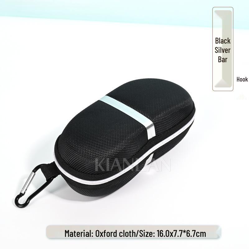 Large Capacity Zippered Sunglasses Case - Stylish, Outdoor Travel Design