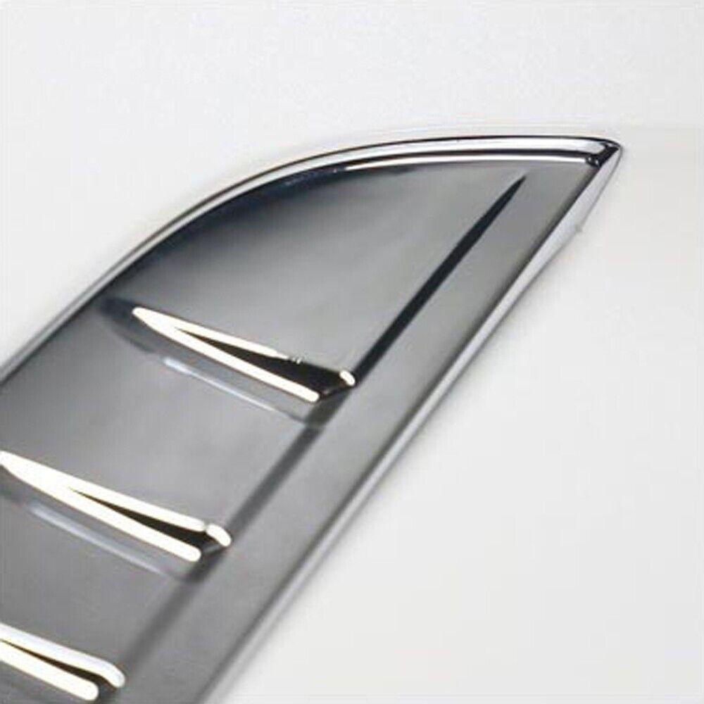 Chrome Rear Bumper Spoiler Air Vent Outlet Trim Cover For Kia Sorento 2021-2023