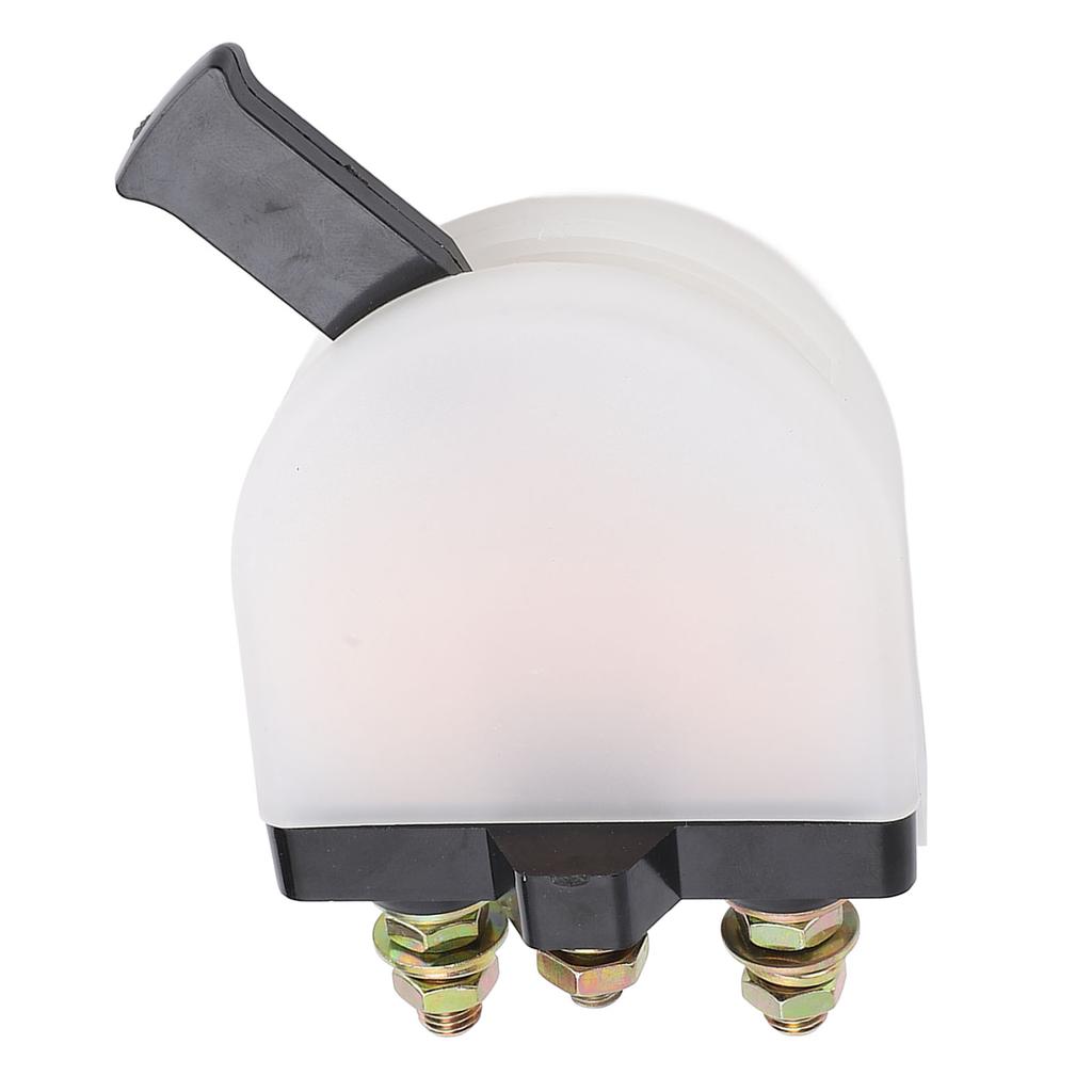 Wyłącznik zasilania akumulatora 300A DC12 do 36V Zwiększone bezpieczeństwo Wyłącznik akumulatora dla pojazdów Kamperów Jachtów Łodzi Biały