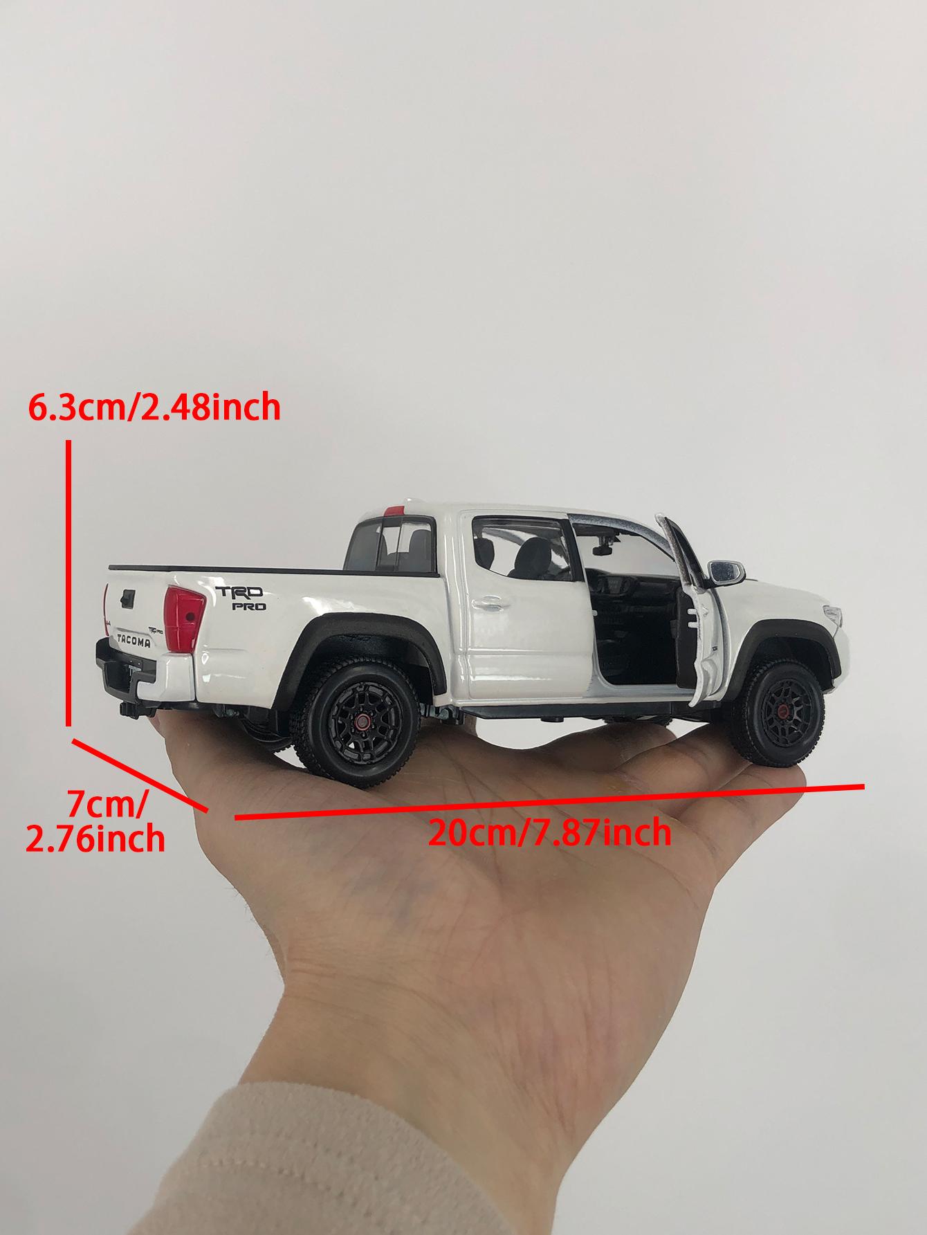 

Maisto 1:27 Toyota Tacoma TRD Pro 2023 car model, zinc alloy metal decoration, collectible gift car белый