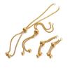 3PCS Extendable Chain Interchangeable Chain Suitable for Bracelets and Necklaces