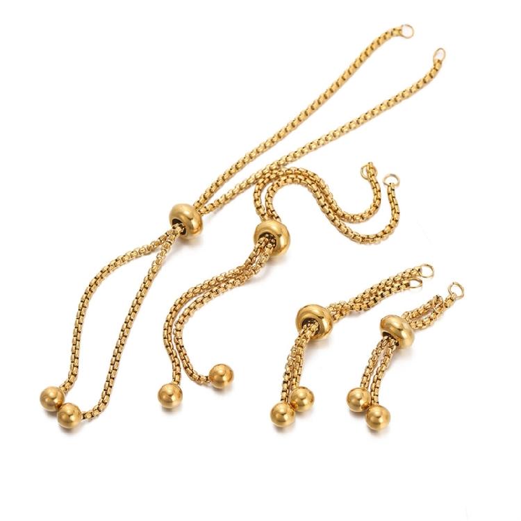 3PCS Extendable Chain Interchangeable Chain Suitable for Bracelets and Necklaces