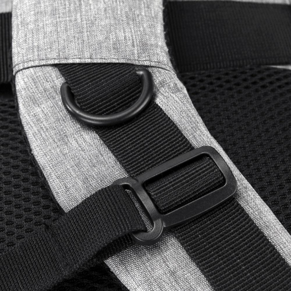 Pet Backpack Carrier, Breathable Expandable Pet Travel Backpack, Deform‑Resistant Double Shoulder Cat Dog Bag for Small Cats Puppies Outdoor Trip