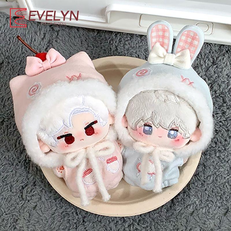 Evelyn 10CM Cotton Doll Clothes Accessories Plush Stuffed Toy Lovely Cap Hat Clothes Outfit Love and Deepspace Birthday Gift