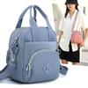 Trendy Women's Oblique Span Bag Anti-splashing Nylon Mother Travel Handbag Casual Versatile Mobile Phone Small Square Bag