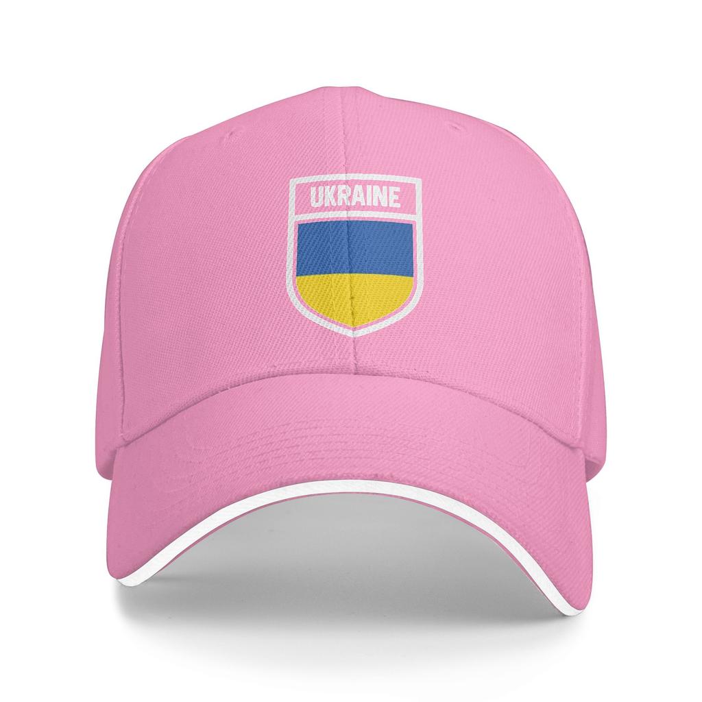 Ukraine National Flag in Coat of Arms Ukrainian Adjustable Hat Golf Baseball Caps Unisex   Baseball Cap Casual Outdoor Hats