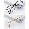 Anti-radiation Blue Light Glasses Transparent Square Frame Glasses for Women Eyewear