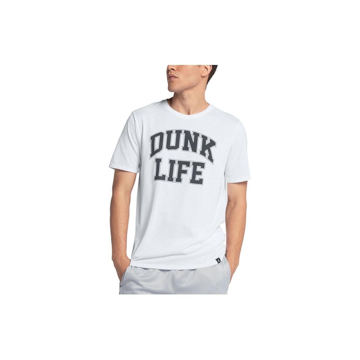 Air Jordan Logo T-Shirt White Black Men s 895178-101 M