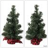Plastic Small Christmas Tree Mini Artificial Xmas Pine Tree Christmas Tree Ornaments  New Year Gift
