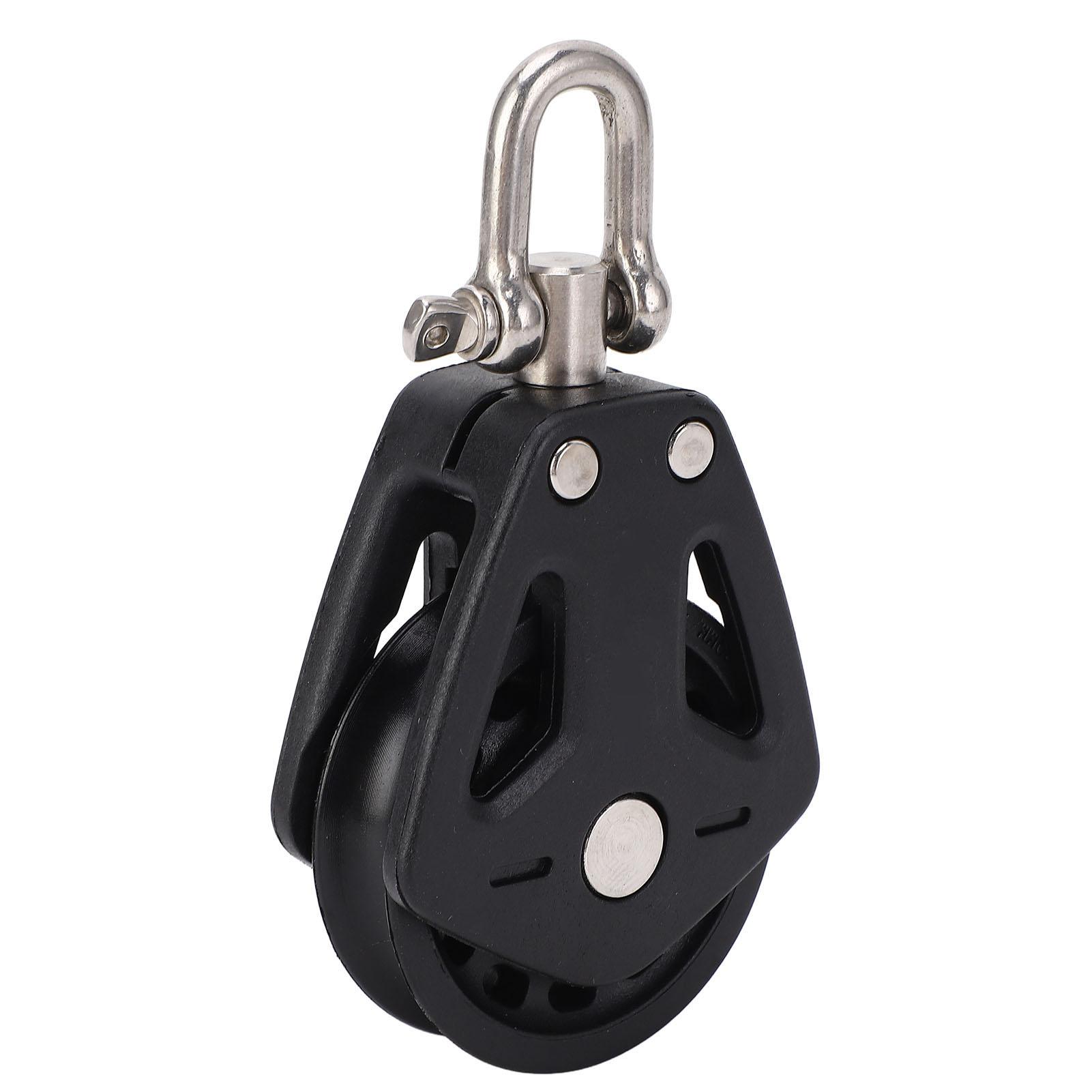 

Нержавеющая сталь Нейлон Морской шкив Веревочный ролик Аксессуары для лодок Высокая грузоподъемность