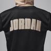 Jordan Jumpman Logo Letter And Number Fake Two-Piece Hooded Jacket Kids Jackets Black HQ7130-010