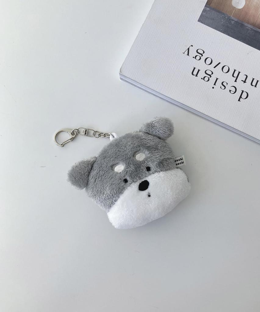 AS KNOW AS plus Mochimochi Animal Keychain Schnauzer