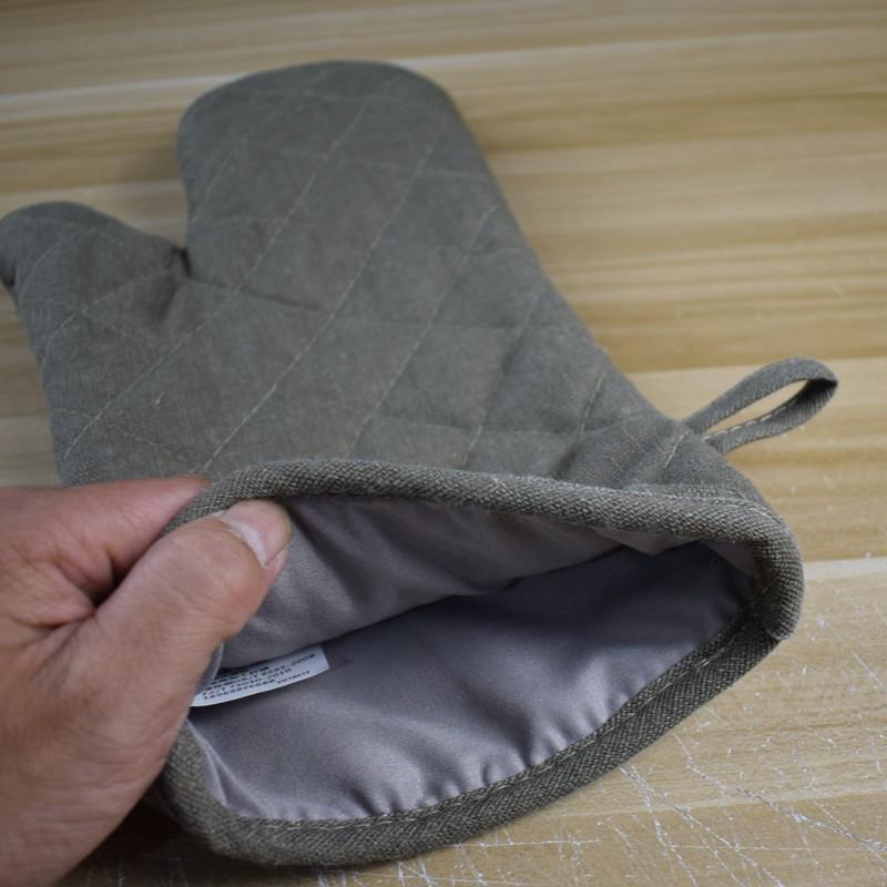 Hitzebeständige Anti-Rutsch-Silikon-Ofenhandschuhe bis 500 Grad