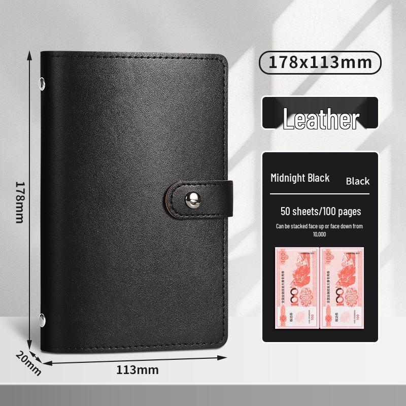 2025 Книга сбережений и учета наличных с зажимом для банкнот