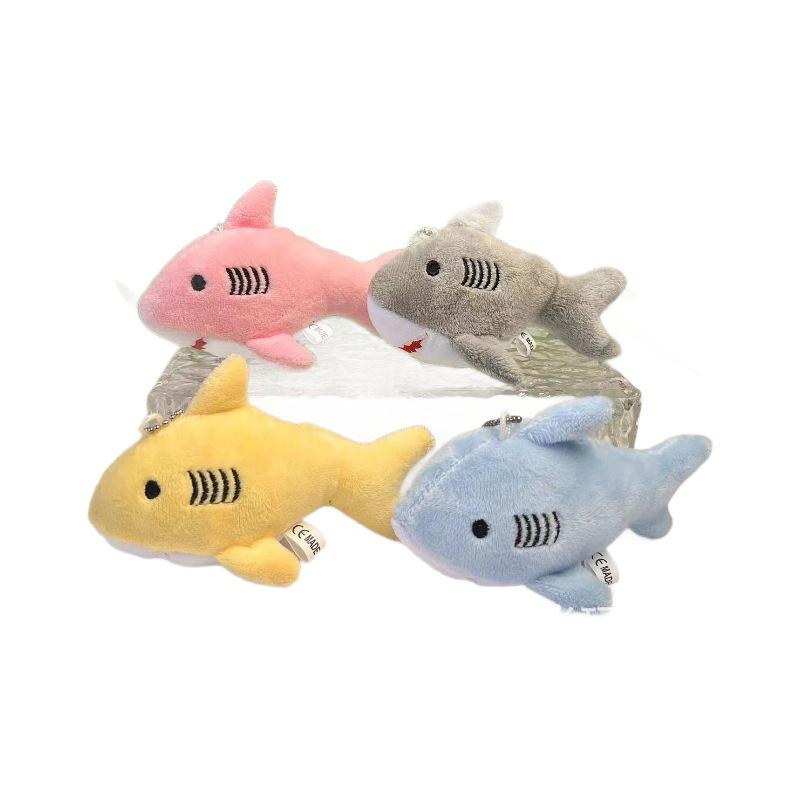 Douyin Shark Whale Plush Toy Keychain - Marine Life Pendant Doll