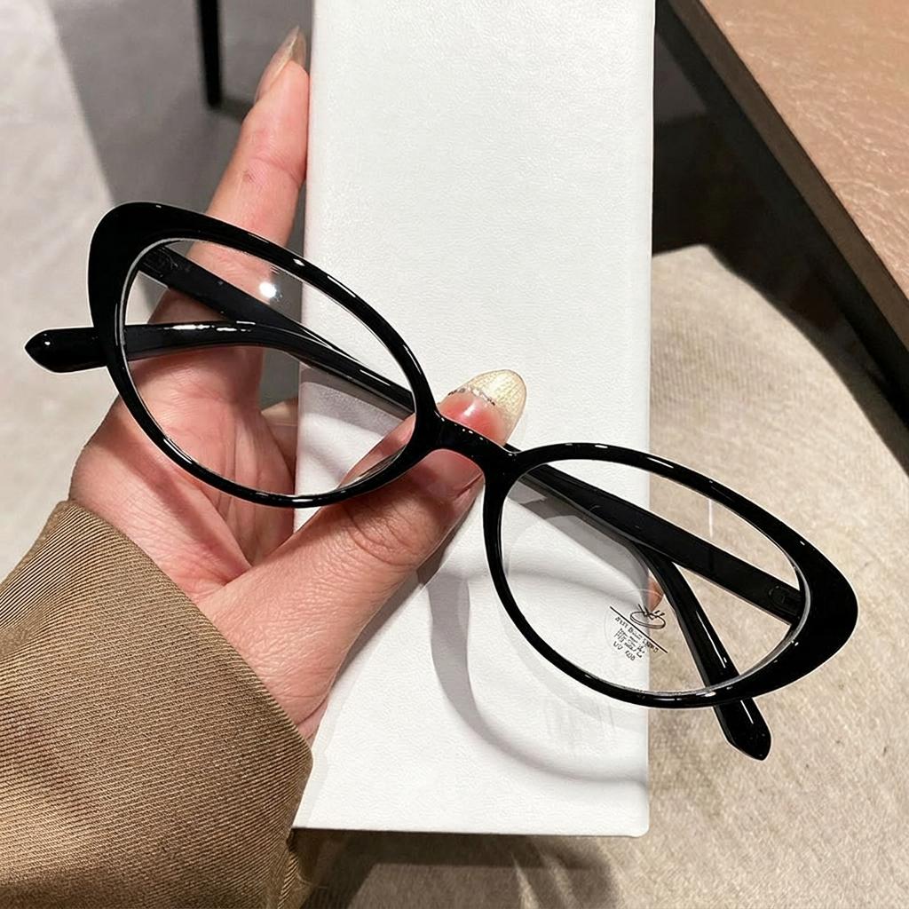 Blue Light Blocking Glasses Lightweight Retro Optical Glasses Women'S Glasses Frame Literary For Digital Screen Home Use Casual