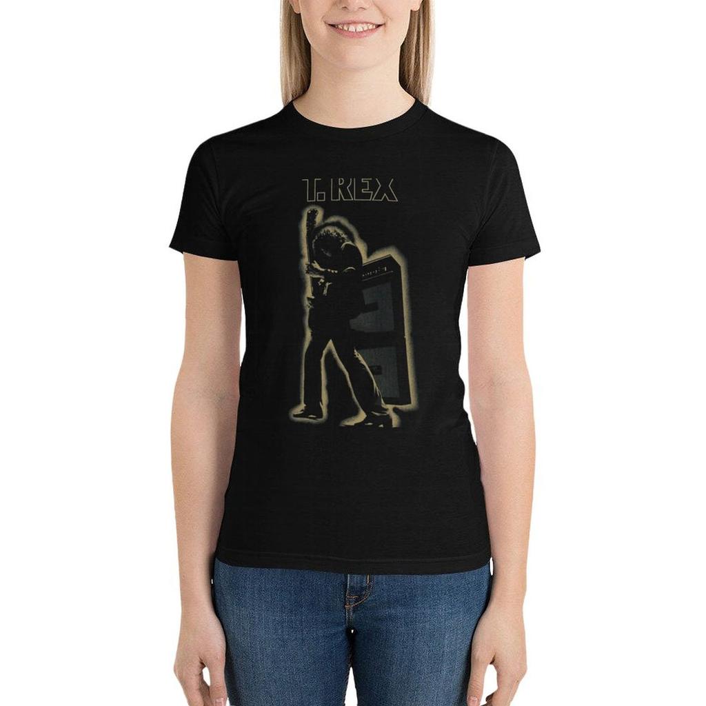 T Rex - Marc Bolan T-Shirt Plus Size Tops Aesthetic Clothes Tees Women T Shirt