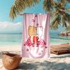 Beach Towel with Bubu and Dudu3 Pattern - Soft,absorbent,machine Washable Lightweight&Modern,swimming,Travel Essentials