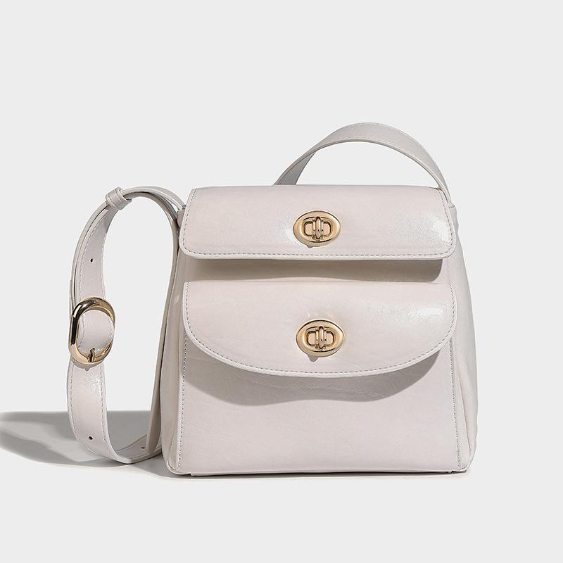 

British trend fashion foreign style single shoulder oblique span small niche simple leisure commuting versatile handbag