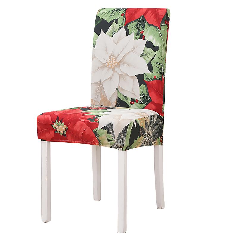 Dining Chair Slipcover,High Stretch Removable Washable Chair Seat Protector Cover for Home Party Kitchen Hotel Wedding Ceremony