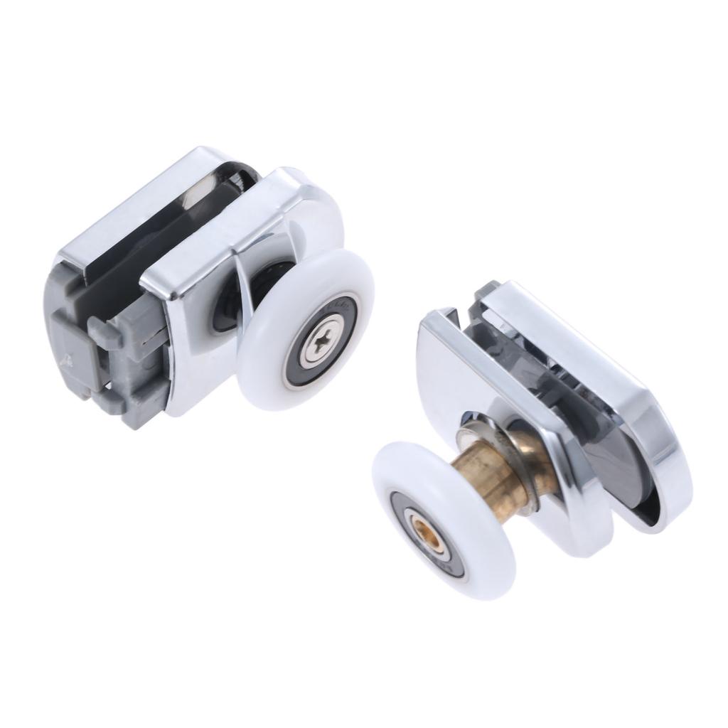 Door Rollers Runners Wheels 26mm Shower Door Rollers Pulleys Replacement Door Rollers For Bathroom Fixture Hardware Upper Bottom