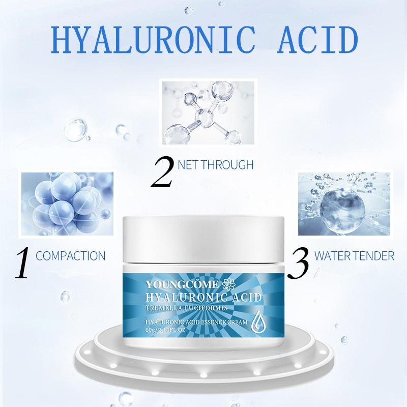 Hyaluronic Acid Essence Cream Moisturizing Nourishing Cream Reduce Wrinkles Brightening Skin Facial Cream Face Skin Care