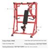 Tezewa Split-Action Decline Chest Press Machine