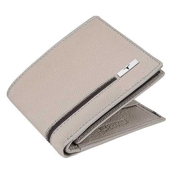 

Кошелек из песочно-коричневой кожи для мужчин