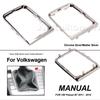 For VW Manual Passat B7 2011 2012 2013 2014 2015 LHD Gear Shift Knob Lever Stick Frame Bracket Circle Gear Shift Knob Base Trim