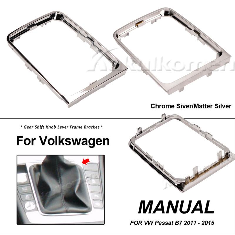 Pre VW Passat B7 2011-2015 Manuálna radiaca páka Páka radiacej páky Rámček Držiak Kruh Radiaca páka 3AA711113A Ľavá strana Vodič