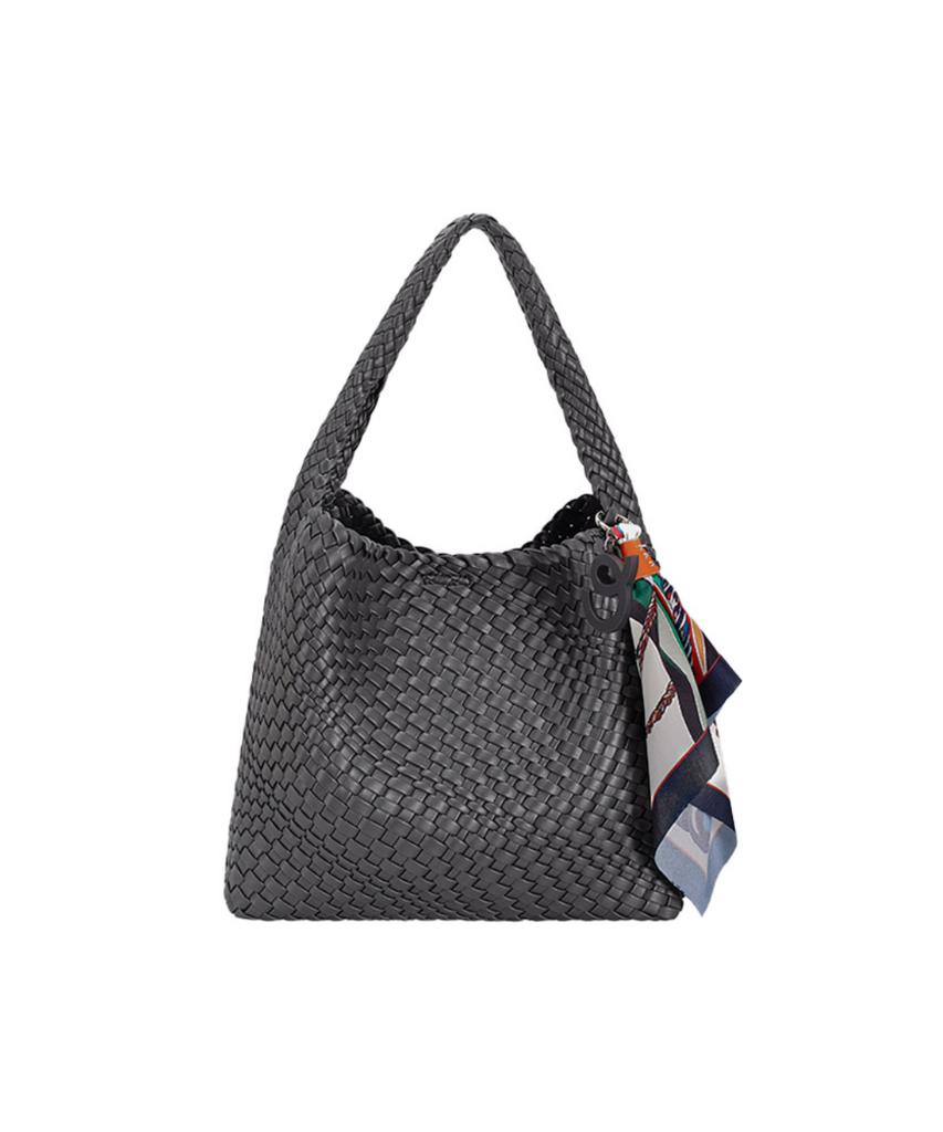 David Jones Bastille Handmade Leather Weaving Tote Shoulder Bag_Oxford Tan(Cm8275)