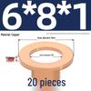 National Standard Red Copper Gasket Seal Ring and Flat Washer M3-M60mm for Marine Instruments