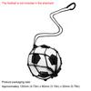Football Kick Trainer Soccer Ball Net Kicker Fits Ball Size 3 4 5 Football Kick Throw Solo Practice Training Aid