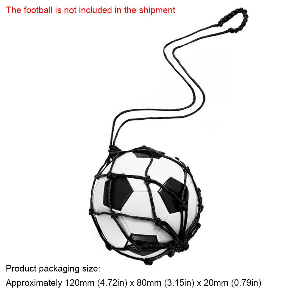 Football Kick Trainer Soccer Ball Net Kicker Fits Ball Size 3 4 5 Football Kick Throw Solo Practice Training Aid