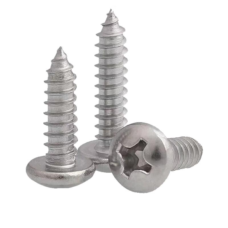 304 Stainless Steel Phillips Pan Head Self-Tapping Screws